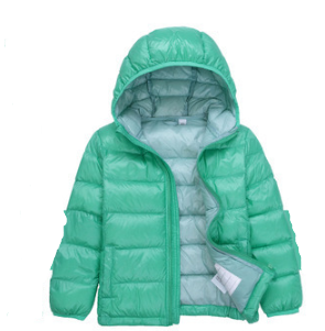 Buy light-greenblue Children&#39;s Lightweight Down Jacket