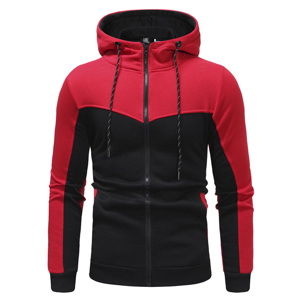 Men Casual Hooded Start Sweatshirt Suit