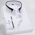 Men Long Sleeved Fancy Dress Shirt