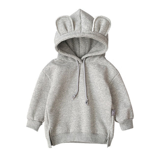 Bunny Eared Cotton Hooded Sweater