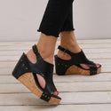 Women New Roman Thick Bottom Sandals