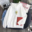 Women Multi Colored Polyester Hoodie