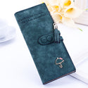 Women Solid Colored Umbrella-Clipped Wallet