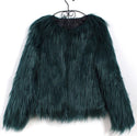 Women Bust Shoulder Fur Coat