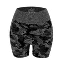 High Stretch Seamless Camouflage Shorts