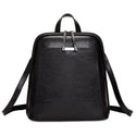 Large Capacity Leather Backpack