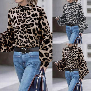 Women's Leopard Print Tops