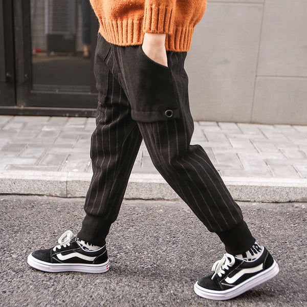 Plus Velvet Thick Casual Pants