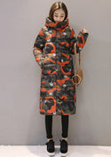 Women's Long Quilted Winter Jacket