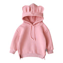 Bunny Eared Cotton Hooded Sweater