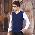 Men Sleeveless Vest Sweater