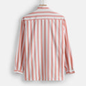 Men Long Sleeve Striped Shirt