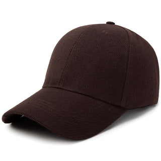 Buy brown Solid Colored Adjustable Sun Hat