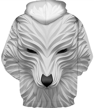 Men Animal 3D Printed Hoodie