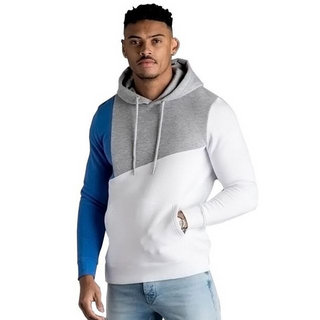 Buy blue-sleeve Men Pullover Sweater