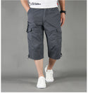 Men Loose Multi Pocket Shorts