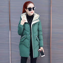 Women Cotton Chlorine Winter Bubble Jacket