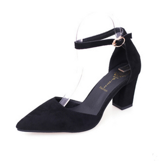 Buy black Women High Heel Strapped Pumps