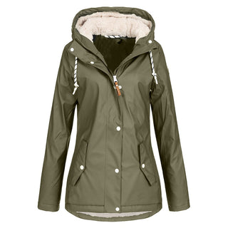 Buy army-green Women Outdoor Winter Sports Jackets