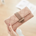 Women Floral Large Capacity Embossing Wallet