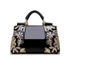 Women Floral Shiny Luxury Handbag