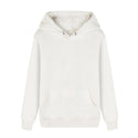 Unisex Plain Solid Colored Cotton Hoodie