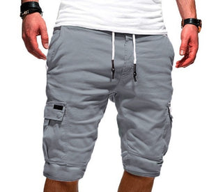 Buy grey Men Casual Sports Summer Shorts