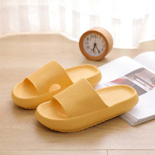 Buy yellow Thick Sole Slip-on Comfort Shoes