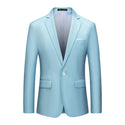 Men One-button Slimming Blazer