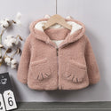 Cashmere Cotton Cat Ear Wool Hooded Sweater