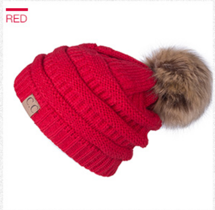 Unisex Warm Knitted Winter Hat