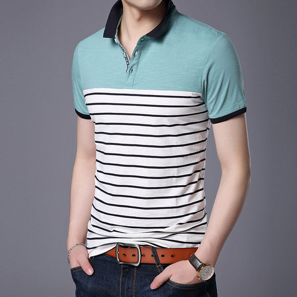 Men Short Sleeve Polo Shirt