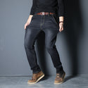 Men Denim Straight Pants