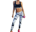 Women Cougar Camo Printed Leggings