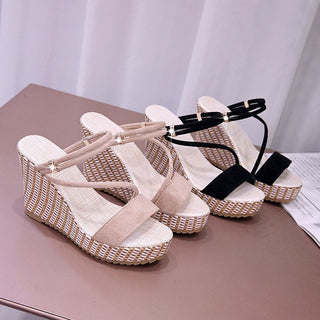 Women Slope Heel Platform Sandals