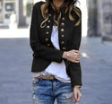 Women Buttoned Blazer