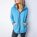 Women Outerwear Sports Hoodie