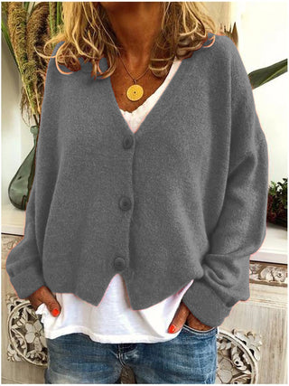 Buy gray Women Cardigan Sweater