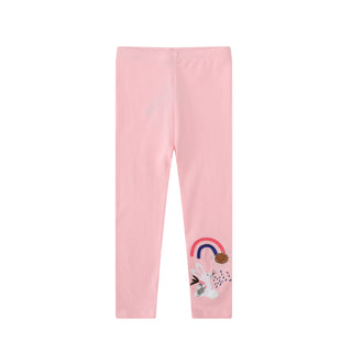 Girls Rainbow Bunny Pants