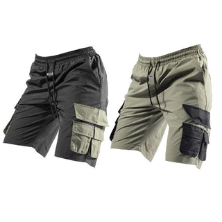 Men Trendy Tooling Casual Shorts