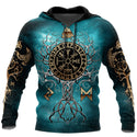 Men Cool Animal Print Hoodie