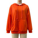 Long Sleeved Solid Colored Pullover Hoodie