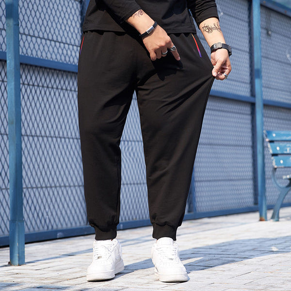 Men Zipper Pocket Sports Pants