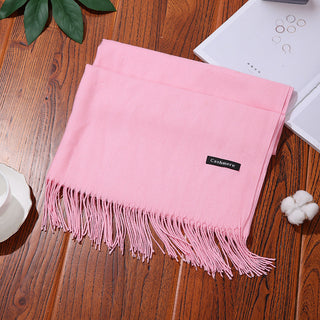 Buy pink Women Foulard Wrapped Neck Scarves