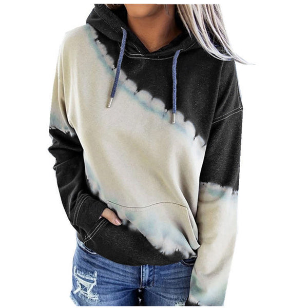 Women Tie-Dye Hoodie