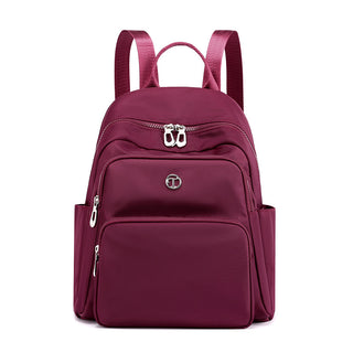 Buy crimson Large Capacity Oxford Cloth Backpack