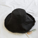 Women All-match Flowy Basin Hat