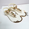 Elastic Band Crystal Light Wearproof Nonslip Sandals