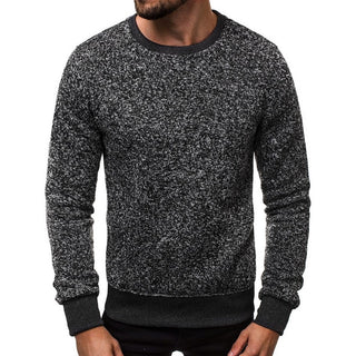 Buy black-grey Men Soft and Comfortable Solid Hoodies