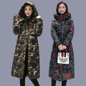 Women's Long Quilted Winter Jacket